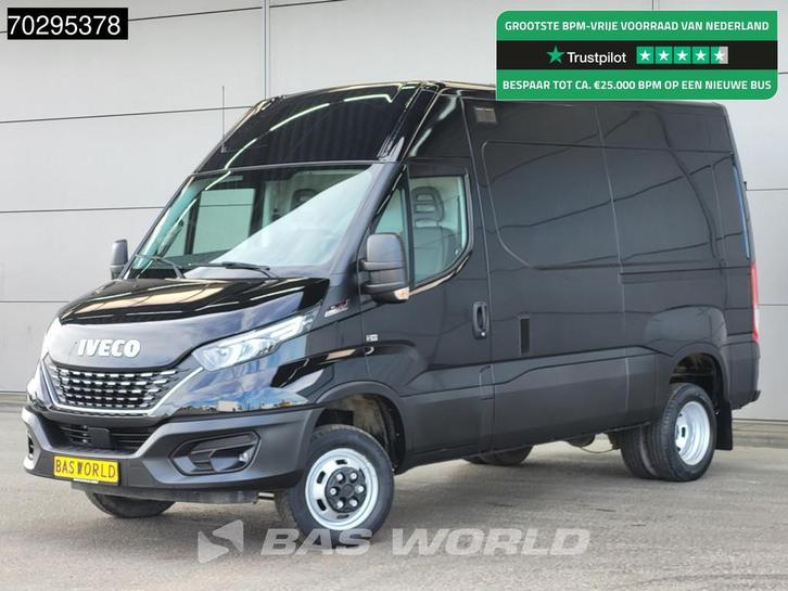 Iveco Daily 35C18 3.0L Automaat L2H2 Dubbellucht 3,5t Trekha, Auto's, Bestelwagens en Lichte vracht, Bedrijf, Te koop, Achteruitrijcamera