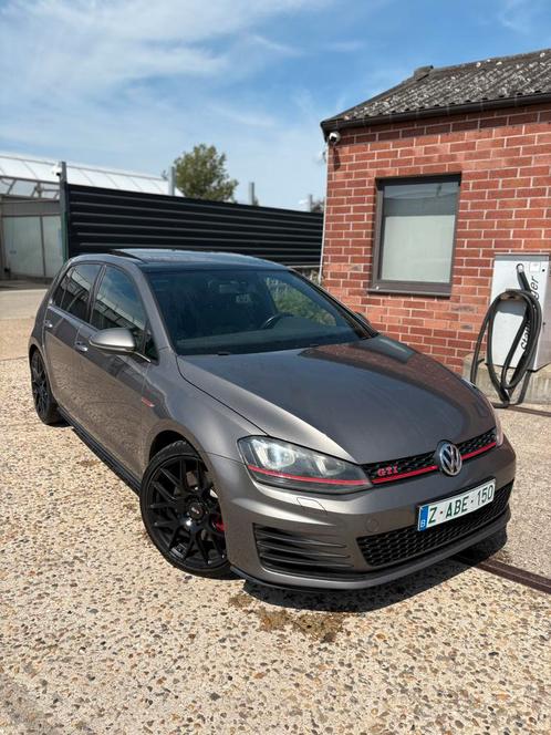 VW GOLF 7 GTI 2014  PERFORMANCE DSG/DYNAUDIO/PANO/ZELFPARK.✅, Auto's, Volkswagen, Particulier, Golf, Benzine, Euro 6, 5 deurs