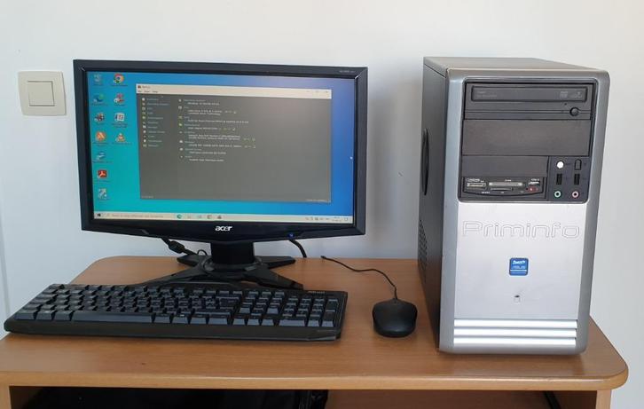 Ordinateur de bureau révisé et prêt à l'emploi. Tour seule., Computers en Software, Desktop Pc's, Refurbished, 2 tot 3 Ghz, SSD