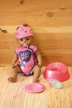 Baby born pop, donkere huid, Ophalen of Verzenden, Zo goed als nieuw, Babypop