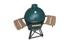 Green Egg XL !! incl: ConveGGor, onderstel,zijnplankjes, ..., Tuin en Terras, Houtskoolbarbecues, Ophalen, Gebruikt