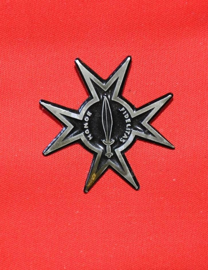 broche fidelitas honor a identifier, Verzamelen, Militaria | Algemeen, Overige soorten, Overige typen, Ophalen of Verzenden
