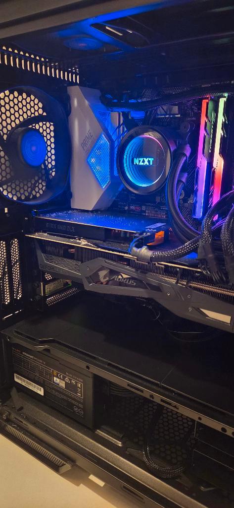 High-End 4.9GHz Gaming PC | water cooled | Pro Sound card, Informatique & Logiciels, Ordinateurs de bureau, Comme neuf, 4 Ghz ou plus