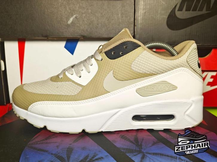 Nike Air Max 90 Ultra 'Khaki' EU42 2016, Kleding | Heren, Schoenen, Gedragen, Sneakers, Bruin, Ophalen of Verzenden