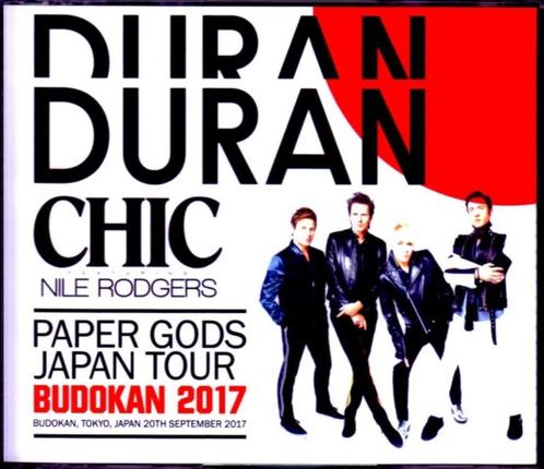 3 CD's DURAN DURAN + Chic - Live Budokan 2017, Cd's en Dvd's, Cd's | Pop, Nieuw in verpakking, 1980 tot 2000, Verzenden