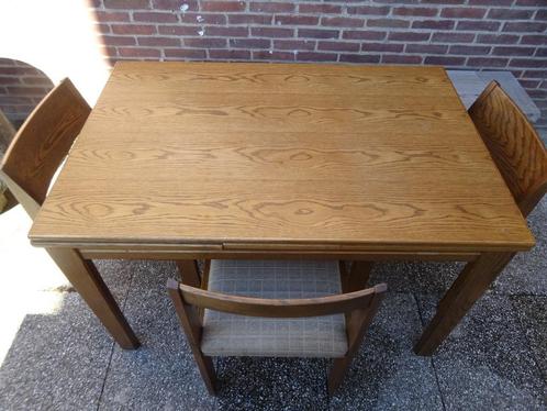 Eettafel keukentafel vintage uitschuifbare tafel boerenstijl, Huis en Inrichting, Tafels | Eettafels, Gebruikt, 200 cm of meer