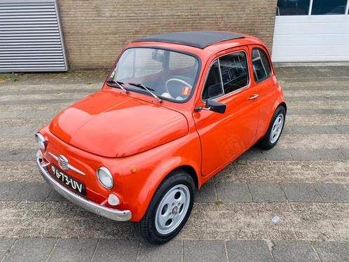 Fiat 500 500 R 1972 Nette staat, Auto's, Fiat, Te koop, Benzine, Berline, 2 deurs, Handgeschakeld, Rood, Achterwielaandrijving