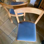 2 stoelen vol berkenhout, Autres couleurs, Deux, Enlèvement, Utilisé