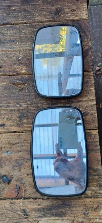 Twee maal 2x spiegel glas voor ford escort mk7