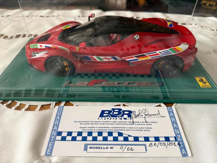 BBR Ferrari LaFerrari FIFA 2014, Hobby en Vrije tijd, Modelauto's | 1:18, Ophalen