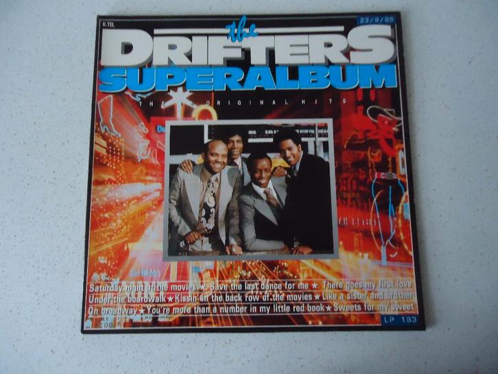 LP van "The Drifters" Superalbum The 16 Original Hits !, Cd's en Dvd's, Vinyl | R&B en Soul, Gebruikt, Soul of Nu Soul, 1980 tot 2000