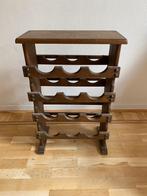 Porte bouteilles en bois massif, Maison & Meubles, Accessoires pour la Maison | Porte-bouteilles, Comme neuf, Bois