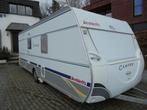 Dethleffs Camper ET5,5/2006,6 bedden,voortent,Airco,MOVER, Caravans en Kamperen, Caravans, Rondzit, Dwars-stapelbed, Particulier