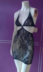 NIEUWE lingerie jurkje "S/M", Lingerie, Ophalen of Verzenden, Zwart