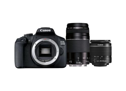CANON Appareil photo reflex EOS 2000D, Audio, Tv en Foto, Fotocamera's Digitaal, Zo goed als nieuw, Canon, Ophalen
