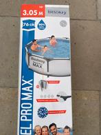 Zwembad opzet Bestway Steelpro Max 3.5 met accessoires, Tuin en Terras, Ophalen, Zo goed als nieuw