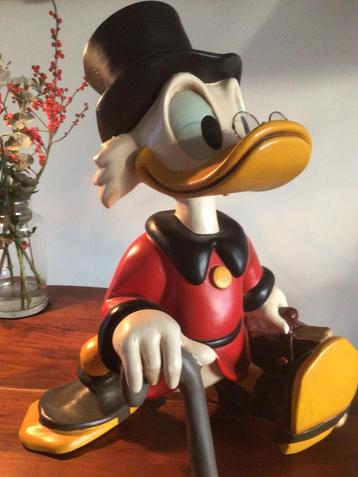 Dagobert Duck,met zijn geldkoffer,waar het geld uitpuilt., Enlèvement, Comme neuf