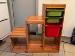 Ikea Trofast basiselement + 3 bakken, Ophalen, Gebruikt, Kast, 75 tot 100 cm