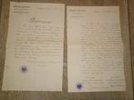 diploma duitsland gent robert hye de crom 1910/11, Verzamelen, Tijdschriften, Kranten en Knipsels, Ophalen of Verzenden, Voor 1920