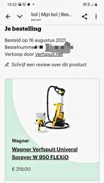 Wagner verfspuit, Ophalen, Zo goed als nieuw