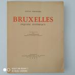 Bruxelles Esquisse Historique (Louis Verniers) 1941 signé., Gelezen, 14e eeuw of eerder, Ophalen of Verzenden, Louis Verniers