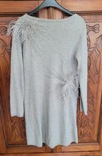 Mooi kleed merk Kangra Cashmere, It44=Be40..als nieuw, Kleding | Dames, Ophalen of Verzenden, Zo goed als nieuw, Grijs