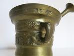 Mortier en bronze ancien Heinrick Ter Horst vers 1880, Enlèvement ou Envoi, Bronze