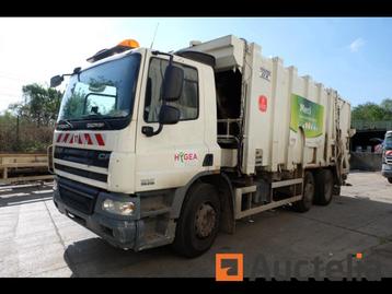 REF: 11 - DAF CF75 vuilniswagen beschikbaar voor biedingen