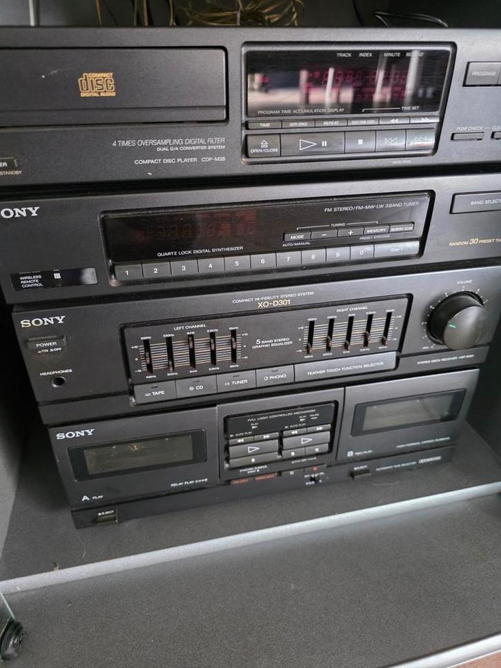 COMPLETE SONY MUZIEK INSTALLATIE TE KOOP, Computers en Software, Desktop Pc's, Gebruikt, Ophalen