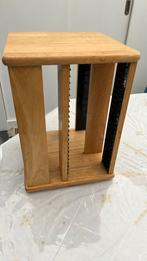 Draaibare cd-houder, Huis en Inrichting, Zo goed als nieuw, Hout, Cd's