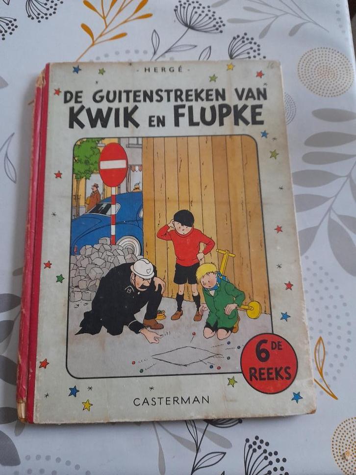 Kwik en Flupke nr 6 eerste druk 1954, Boeken, Stripverhalen, Gelezen, Ophalen of Verzenden