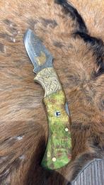 Mooi zakmes met adelaar gravure 24k gold!!, Verzamelen, Overige Verzamelen, Ophalen of Verzenden, Zo goed als nieuw