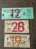 Tickets nederland-belgie, Verzamelen, Verzenden, Gebruikt, Overige typen