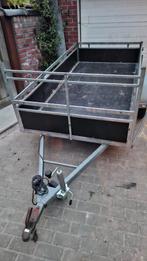 Aanhangwagen / remorque (255x130), Auto diversen, Aanhangers en Bagagewagens, Ophalen, Zo goed als nieuw
