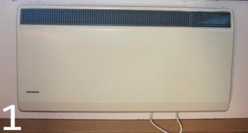 SIEMENS - Elektrische verwarming-85w x 42h x 7.5d beschikbaar voor biedingen