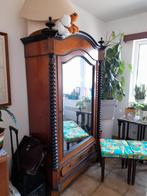 Vintage kast 122bx202hx57d, Antiek en Kunst, Ophalen