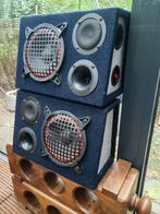 vintage 3 way speakers, TV, Hi-fi & Vidéo, Autres marques, Moins de 60 watts, Enlèvement ou Envoi, Comme neuf