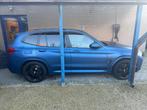 BMW X3 Xdrive 30e, Auto's, BMW, Automaat, Zwart, 4 cilinders, Blauw