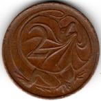 Australië : 2 Cents 1966 Munt Canberra KM#63  Ref 15936, Ophalen of Verzenden, Losse munt