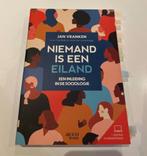 Boek “Niemand is een eiland”, Ophalen of Verzenden, Zo goed als nieuw, Hogeschool, Jan Vranken
