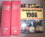 Chronique Belgique et chronique 20è siècle (4livres), Livres, Comme neuf, Autres sujets/thèmes, Enlèvement