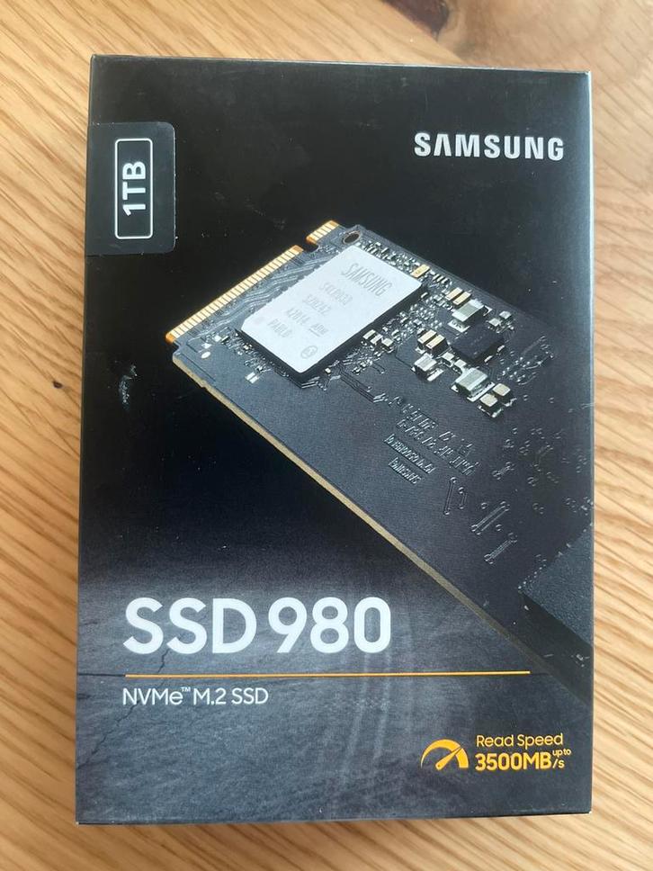 Samsung SSD 980 – NVMe M.2 – 1 To – Neuf, Informatique & Logiciels, Disques durs, Neuf, Desktop, Interne, Enlèvement ou Envoi