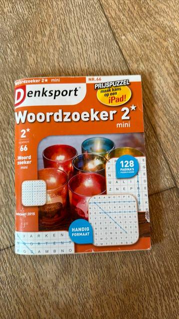 Woordzoeker 2* mini  beschikbaar voor biedingen