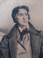 ACHILLE DEVERIA (Français, 1800-1857), ''Liszt'', lithograph, Antiquités & Art, Enlèvement ou Envoi