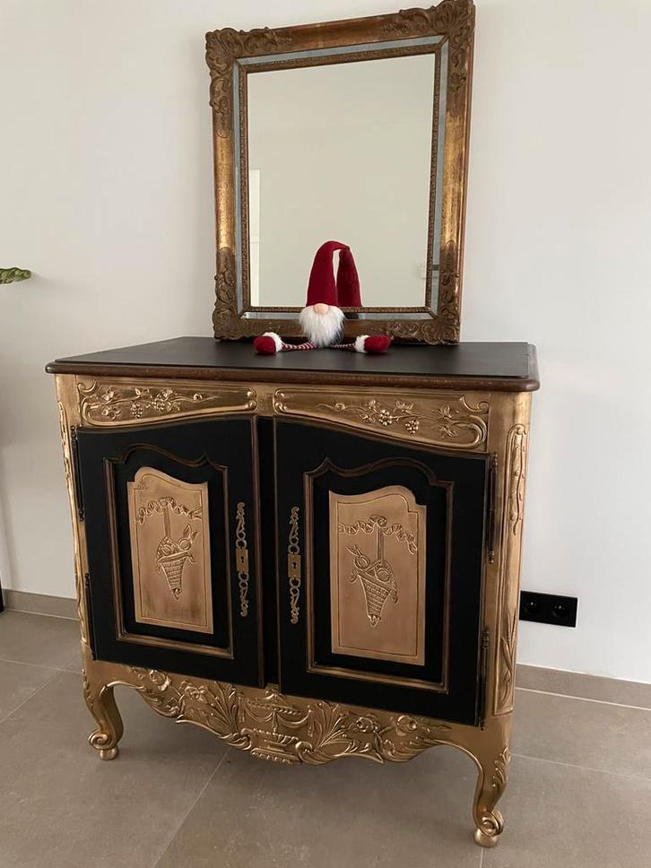 Fraaie antieke kast, Huis en Inrichting, Kasten | Dressoirs, Gebruikt, 50 tot 100 cm, 50 tot 75 cm, Met deur(en), Eikenhout, Ophalen