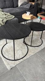 Salontafel, Huis en Inrichting, Tafels | Salontafels, Ophalen of Verzenden, Zo goed als nieuw, Rond