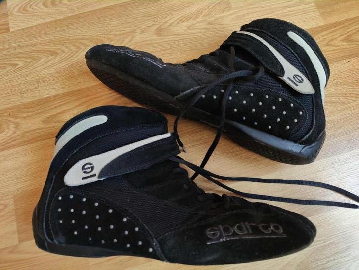Sparco karting schoenen maat 45, Sport en Fitness, Karting, Gebruikt, Kleding of Schoenen, Ophalen