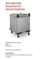 Empileur de paniers mobile, non chauffé, Enlèvement ou Envoi, Neuf