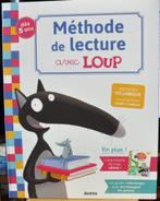 methode de lecture avec loup des 5 ans neuf, 5 of 6 jaar, Jongen of Meisje, Ophalen of Verzenden, Zo goed als nieuw
