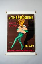 Le Thermogène medicinale affiche, getekend L. Cappiello., Verzamelen, Merken en Reclamevoorwerpen, Ophalen of Verzenden, Zo goed als nieuw